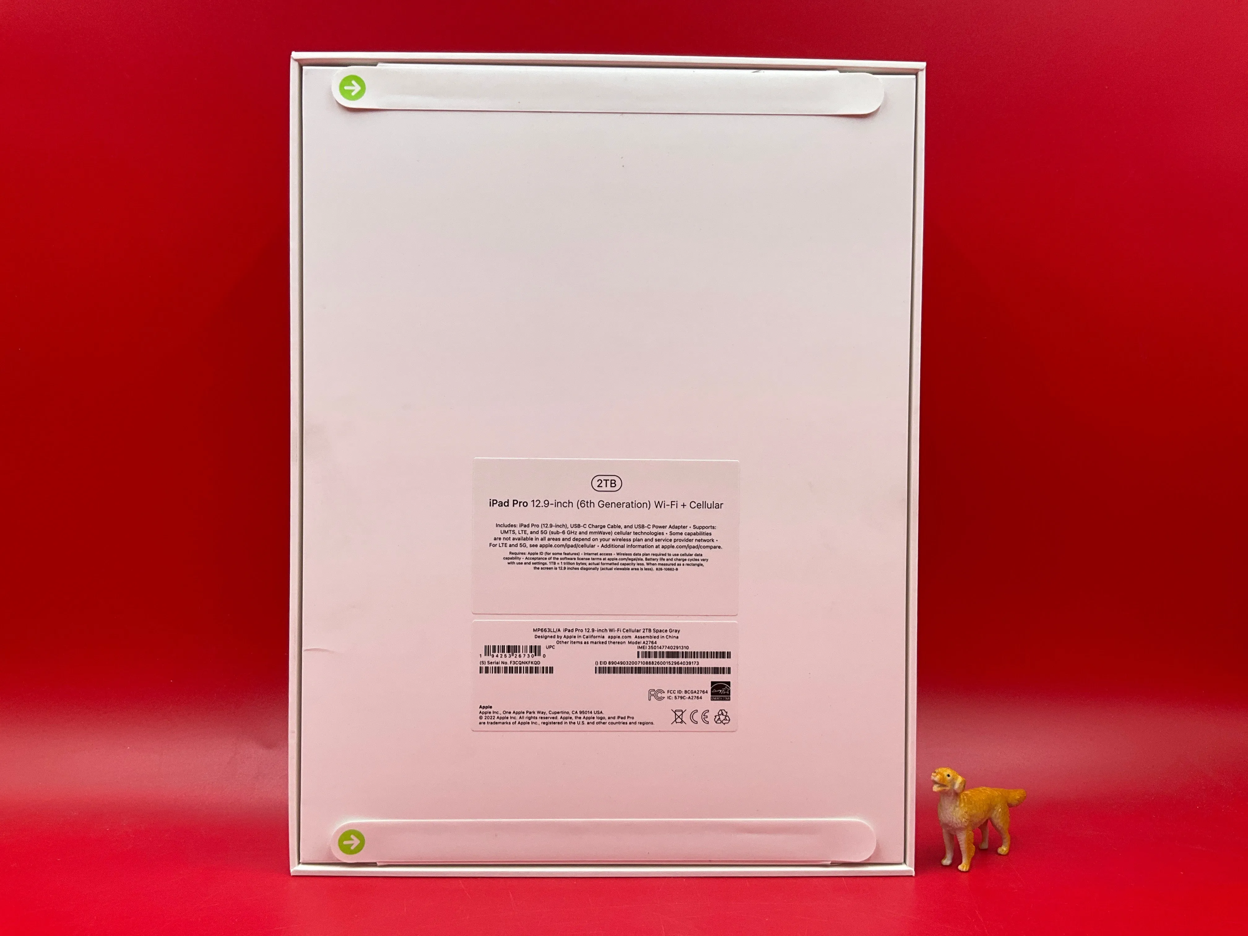 ♥ New, Factory Sealed - iPad Pro M2 2TB/5G/12.9 Space Gray (late 2022) MP663LL/A
