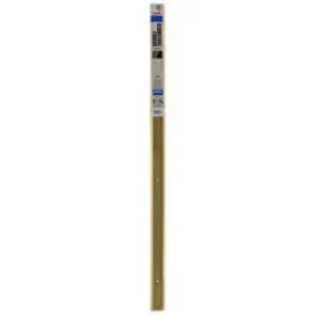 1-3/4 x 1/8 x 36-Inch Gold Saddle Flat-Top Aluminum Threshold