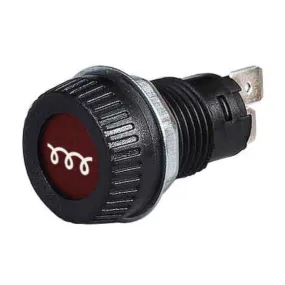 14.5mm Pre-Heat Amber Panel Warning Light