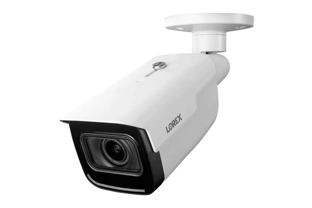 16-Channel 4K Nocturnal NVR System with Eight Audio Domes and Eight Motorized Varifocal Smart IP Cameras