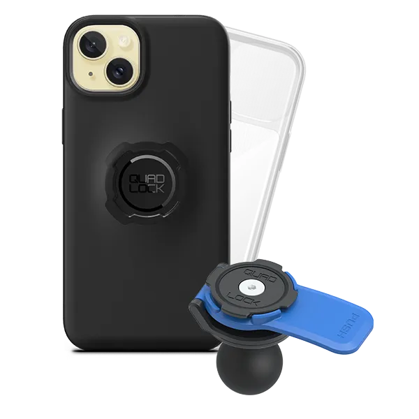 1" Ball Adaptor Motorcycle Kits - iPhone