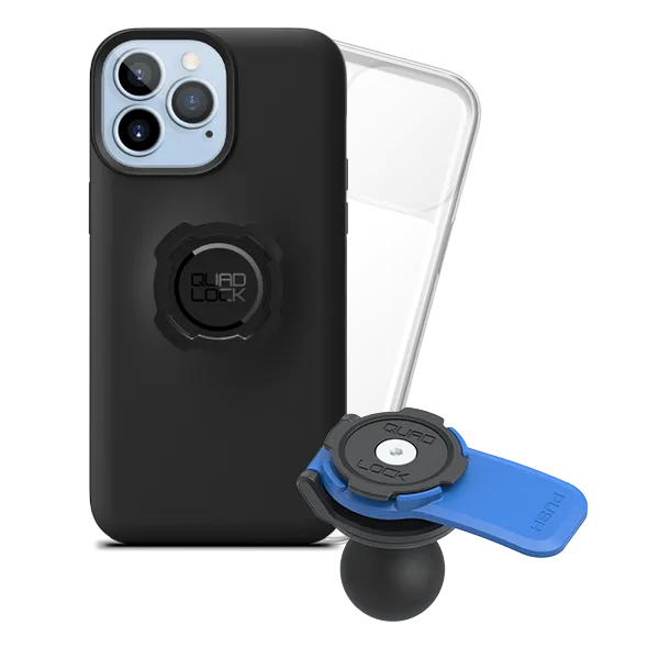 1" Ball Adaptor Motorcycle Kits - iPhone