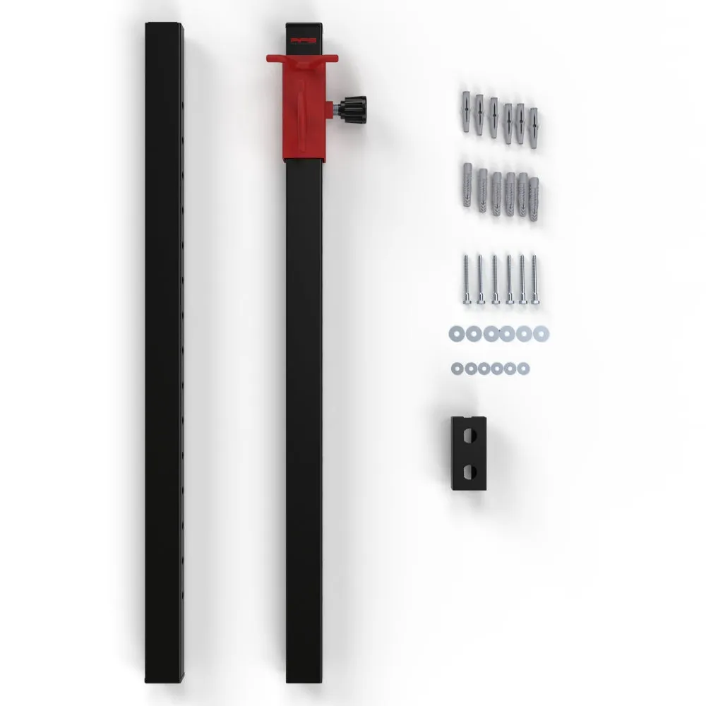 2 x RFS® Black Adjustable Wall Anchor With 150lbs/68kg Bands - Bundle