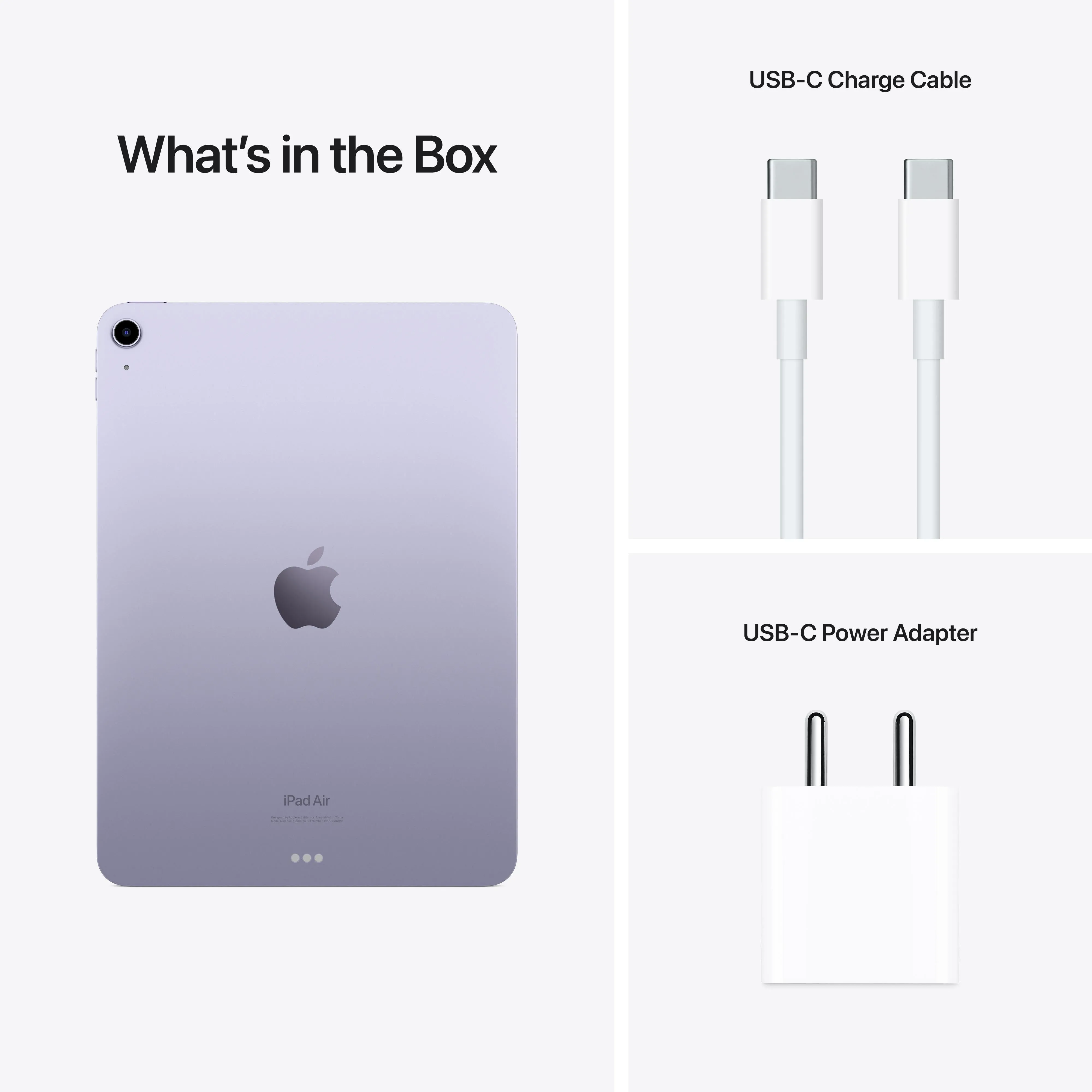 2022 iPad Air Wi-Fi 256GB - Purple (5th generation)