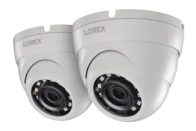 2K (5MP) Super HD IP Dome Camera with Color Night Vision (2-pack)