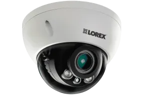 2K Super HD Vandal Proof Outdoor Security Dome Camera with Motorized Optical Varifocal 3x Zoom Lens, 140ft Night Vision