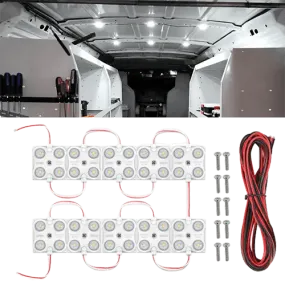 40 Leds Interior White Light Kits