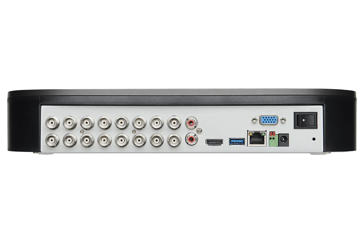 4K Ultra HD 16-Channel Security System with eight 4K (8MP) Cameras, Advanced Motion Detection and Smart Home Voice Control