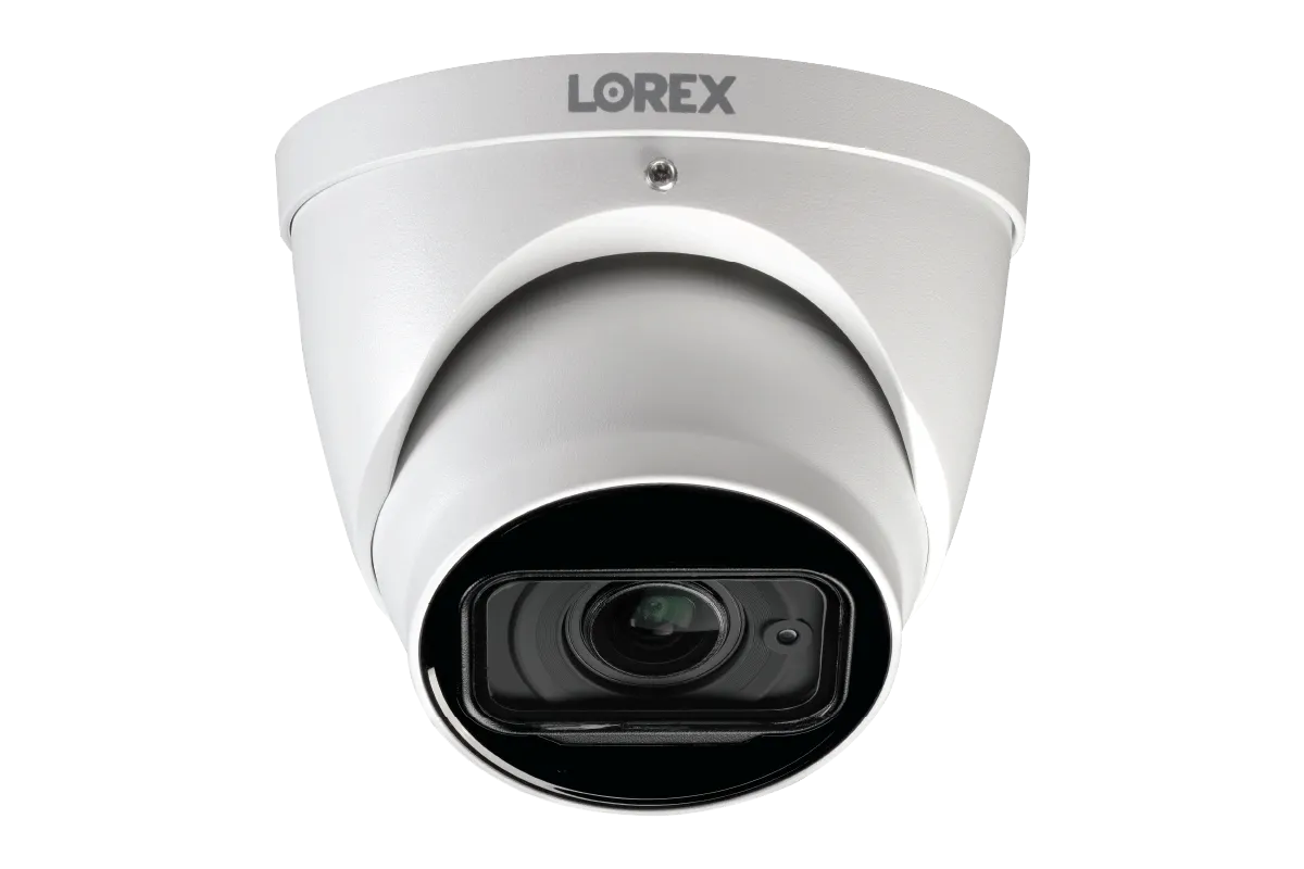 4K Ultra HD Motorized Varifocal Dome Security Camera with Color Night Vision (4-pack)