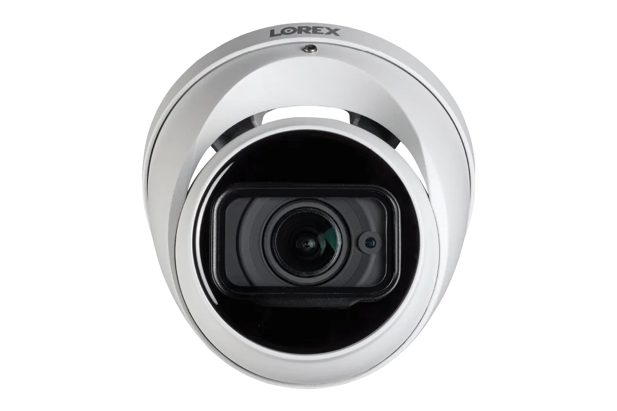 4K Ultra HD Motorized Varifocal Dome Security Camera with Color Night Vision (4-pack)