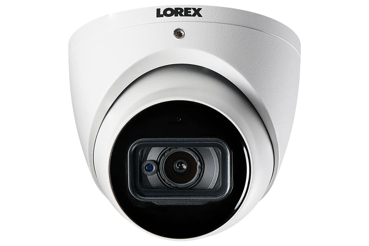 4K Ultra HD Resolution 8MP Outdoor Dome Camera with 150 Night Vision