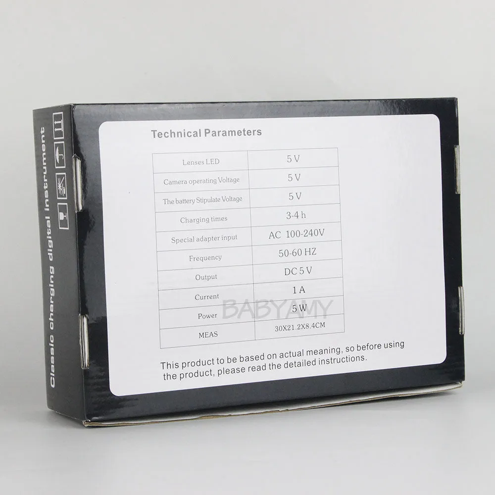 5-200X Charging Scalp Detector Digital Hair Skin Analyzer Microscope for Hair Follicle Testing and Skin Analysis Magnifier