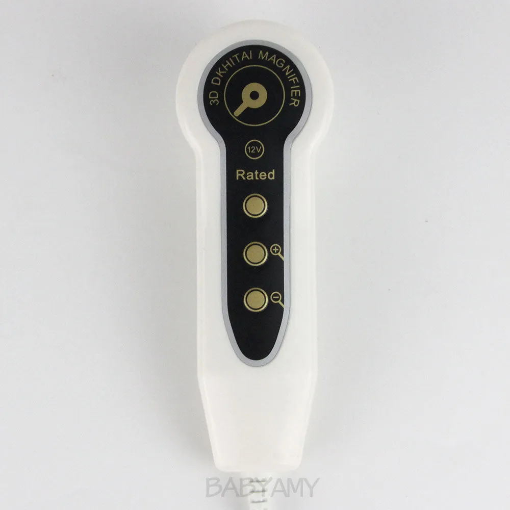 5-200X Charging Scalp Detector Digital Hair Skin Analyzer Microscope for Hair Follicle Testing and Skin Analysis Magnifier