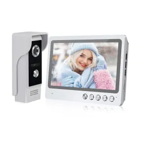 9 Inch Home WiFi Video Intercom System Wireless Video Doorbell with Night Vision Waterproof  Support 32G TF Card Video Recording