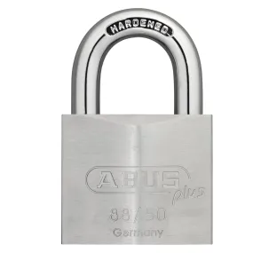 Abus 88/50 KA 1216565 Chrome-Plated Brass Lock Keyed Alike to Key# KA1216565