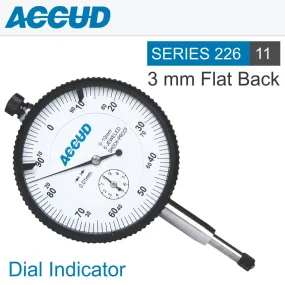 ACCUD SHOCKPROOF DIAL INDICATOR LUG BACK 3MM AC226-003-11
