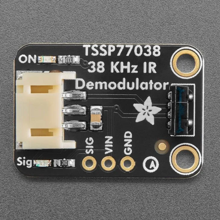 Adafruit TSSP77038 38KHz Infrared IR Demodulator Breakout - STEMMA JST PH 2mm