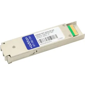 AddOn Cisco CWDM-XFP-1610-40 Compatible TAA Compliant 10GBase-CWDM XFP Transceiver (SMF, 1610nm, 40km, LC) CWDM-XFP-1610-40-AO