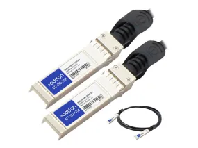 Addon Cisco Sfp-H10Gb-Cu1M To Netgear Axc761 Compatible Taa Compliant 10Gbase-Cu Sfp  To Sfp  Direct Attach Cable (Passive Twinax, 1M)