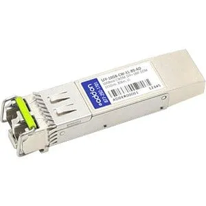 Addon Msa And Taa Compliant 10Gbase-Cwdm Sfp  Transceiver (Smf, 1310Nm, 80Km, Lc, Dom)