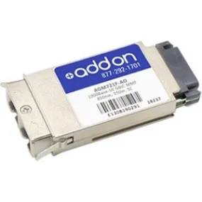 Addon Netgear Agm721F Compatible Taa Compliant 1000Base-Sx Gbic Transceiver (Mmf, 850Nm, 550M, Sc)