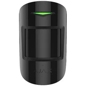 AJAX 42795.06.BL3 Wireless Motion and Glass Break Detector with Pet Immunity, Black