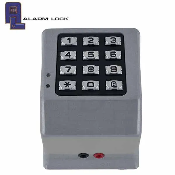Alarm Lock Trilogy - DK3000 - Weatherproof Digital Access Control Keypads w/ Audit Trail - 26D - Satin Chrome