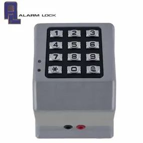 Alarm Lock Trilogy - DK3000 - Weatherproof Digital Access Control Keypads w/ Audit Trail - 26D - Satin Chrome