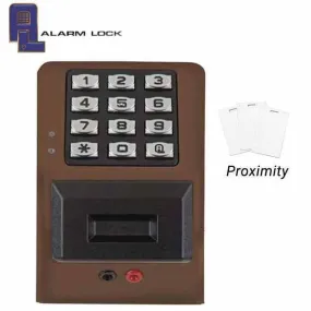 Alarm Lock Trilogy - PDK3000 - Weatherproof Digital PROX Access Control Keypads w/ Audit Trail - 10B - Oil Rubbed Bronze