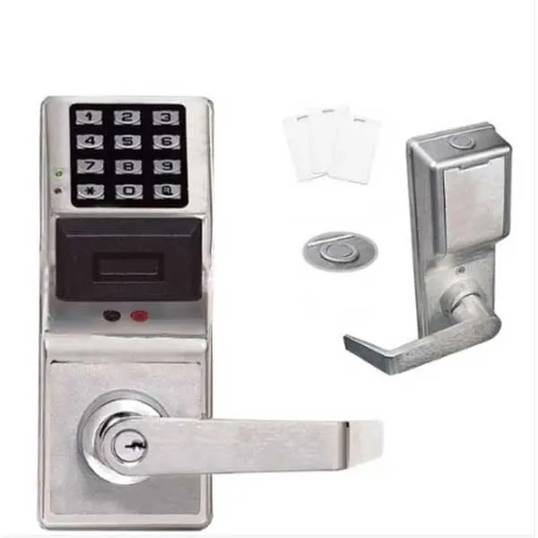 Alarm Lock Trilogy - PDL4100 - Digital PROX Keypad Lever Set w/ Audit Trail & Privacy Feature - 26D - Satin Chrome