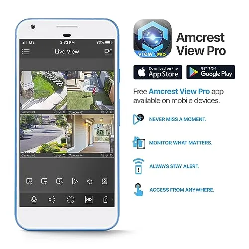 Amcrest 2MP Outdoor PTZ POE   IP Camera Pan Tilt Zoom (Optical 25x Motorized) POE  Camera Security Speed Dome, CMOS Image Sensor, 328ft Night Vision, POE  (802.3at) F1.6, IP66, IP2M-863EW-AI-V2