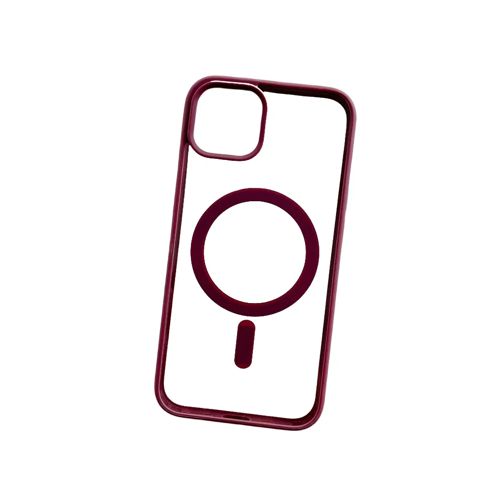 Anymob iPhone Red Magnetic Pattern Case Soft Phone Cover