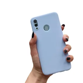 Anymob Xiaomi Purple Jelly Silicone Mobile Phone Case Cover