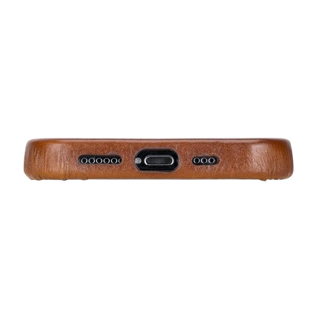 Apple iPhone 14 Series Leather Case / RC - Rock Cover