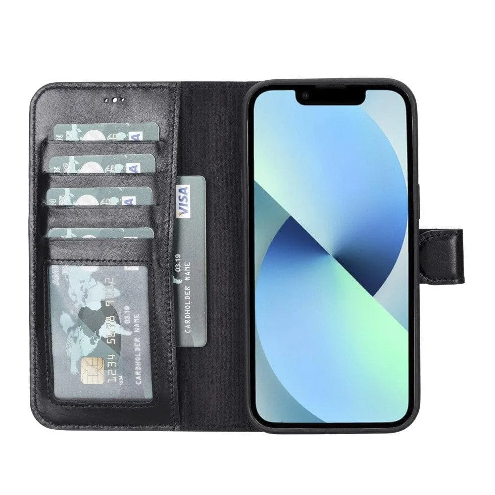 Apple iPhone 14 Series Leather Wallet Case / MWWN - Window Magic