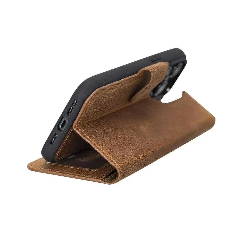 Apple iPhone 14 Series Leather Wallet Case / MWWN - Window Magic