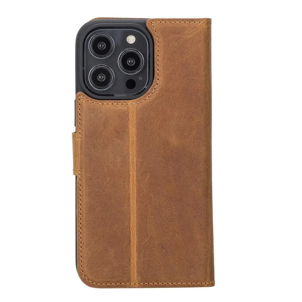 Apple iPhone 14 Series Leather Wallet Case / MWWN - Window Magic