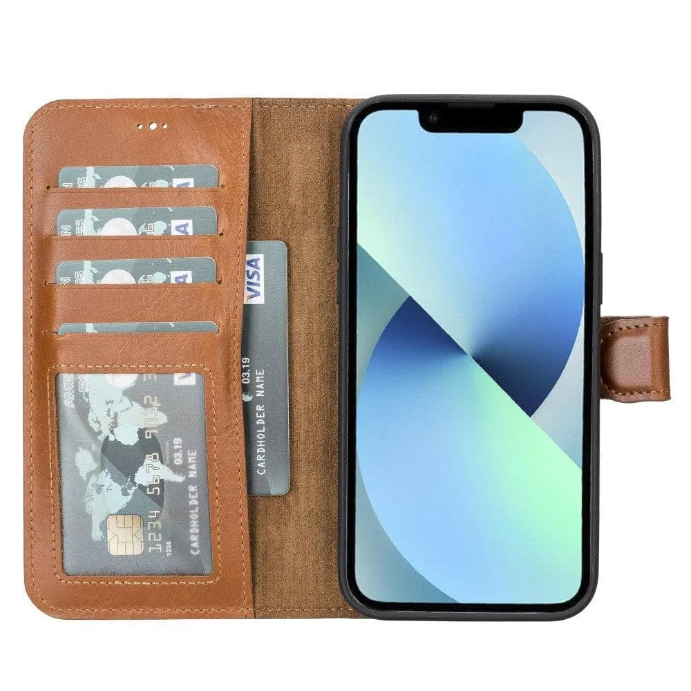 Apple iPhone 14 Series Leather Wallet Case / MWWN - Window Magic