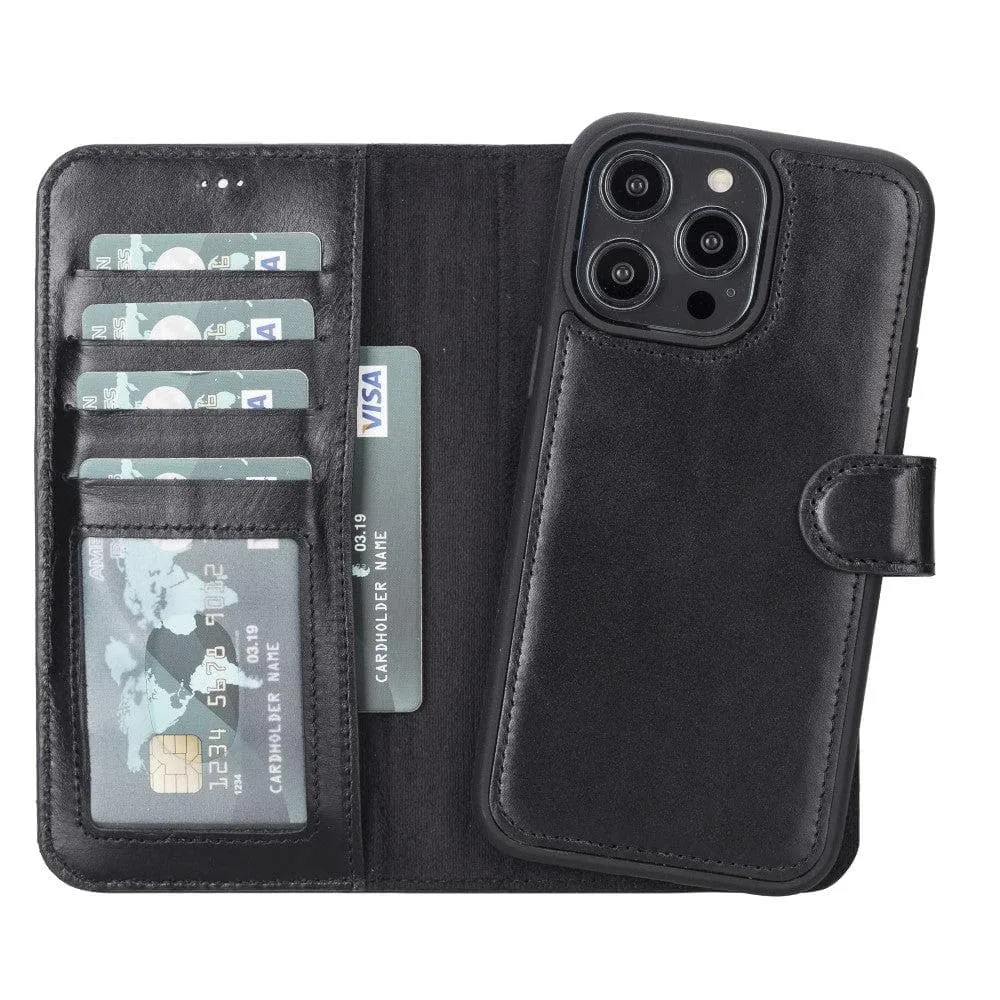 Apple iPhone 14 Series Leather Wallet Case / MWWN - Window Magic