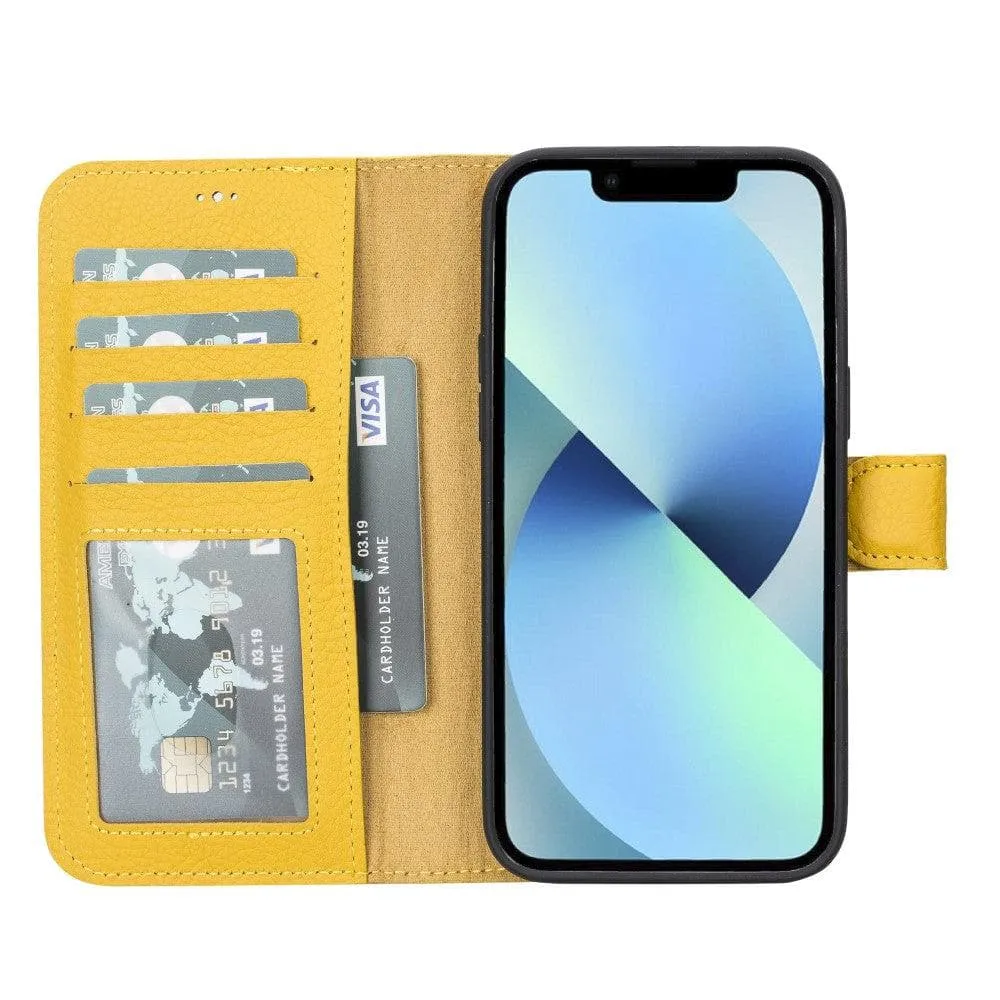 Apple iPhone 14 Series Leather Wallet Case / MWWN - Window Magic
