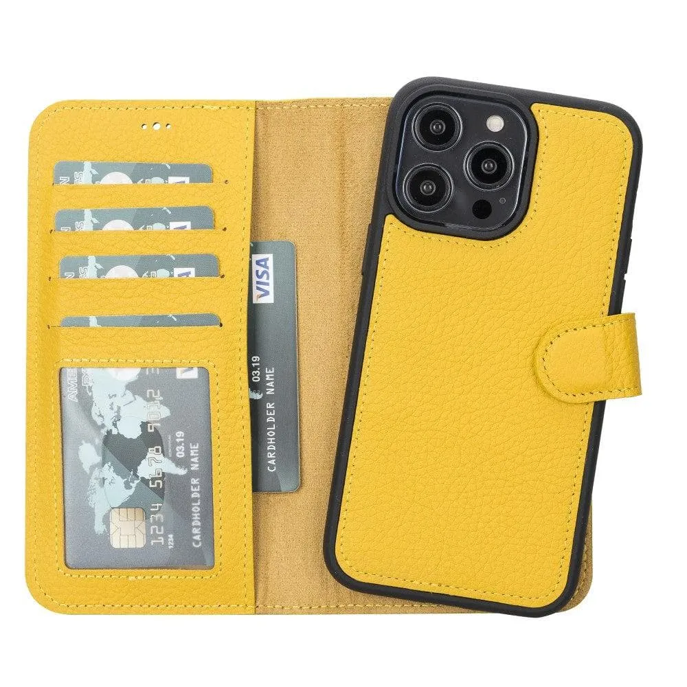 Apple iPhone 14 Series Leather Wallet Case / MWWN - Window Magic