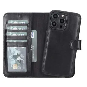 Apple iPhone 14 Series Leather Wallet Case / MWWN - Window Magic