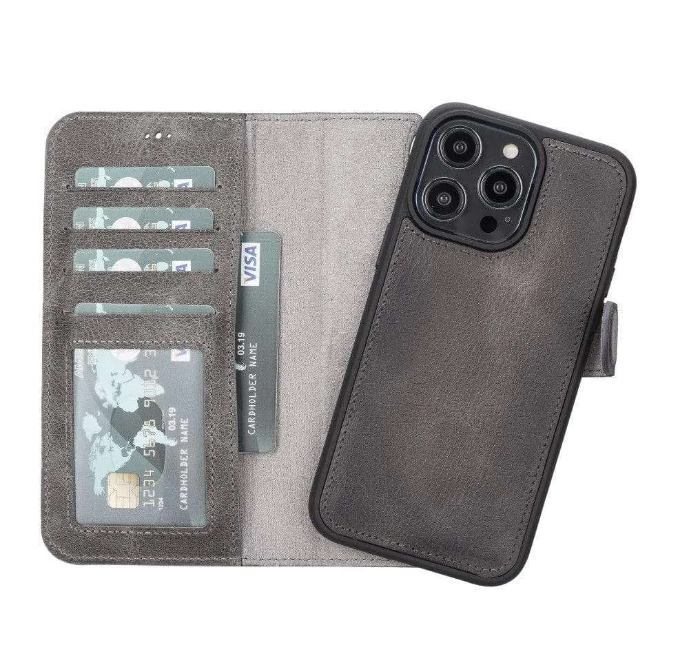 Apple iPhone 14 Series Leather Wallet Case / MWWN - Window Magic