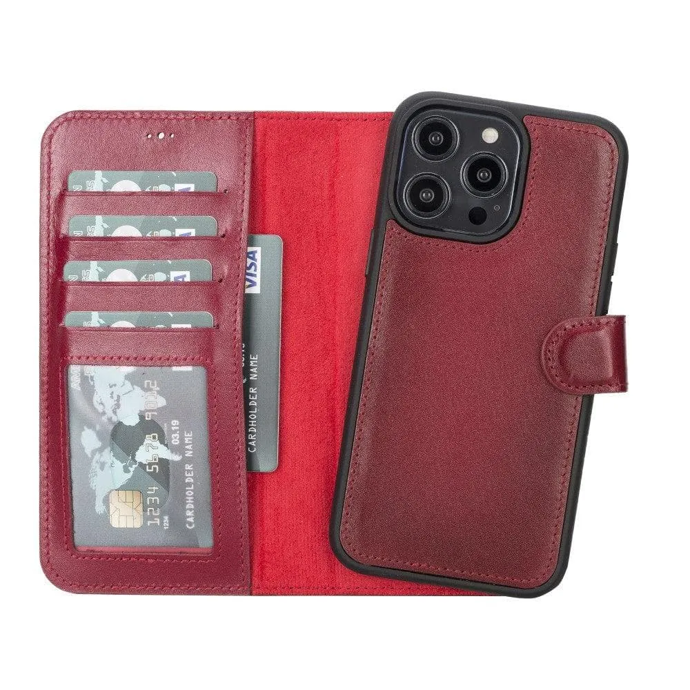Apple iPhone 14 Series Leather Wallet Case / MWWN - Window Magic