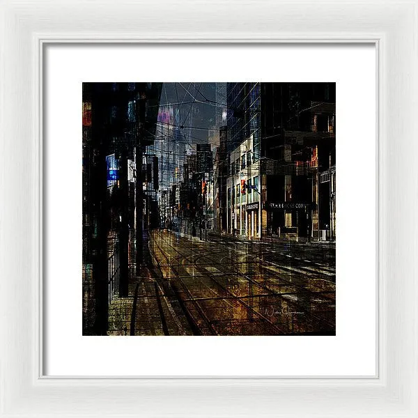 As The Sun Goes Down - Framed Print