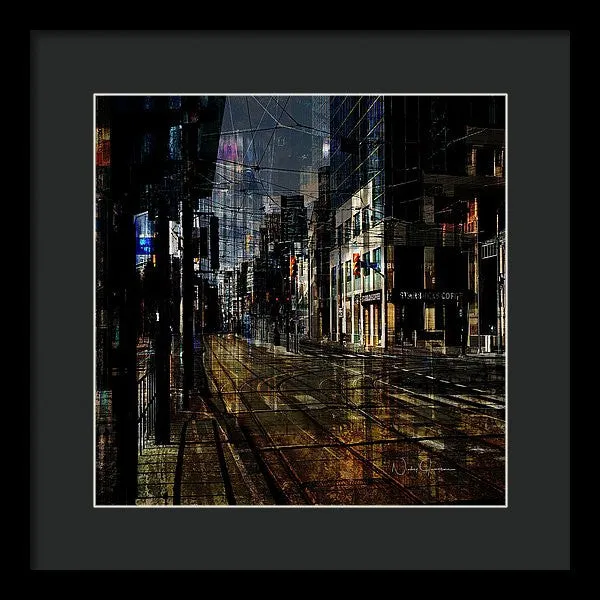 As The Sun Goes Down - Framed Print