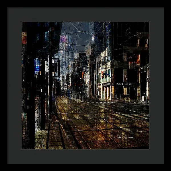 As The Sun Goes Down - Framed Print