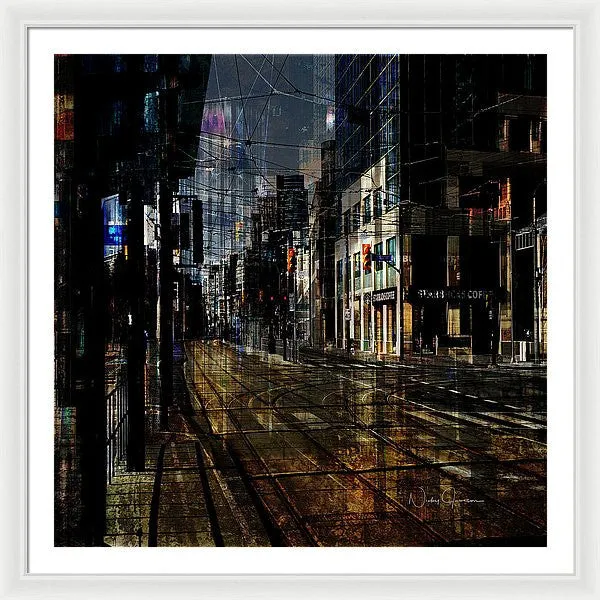 As The Sun Goes Down - Framed Print