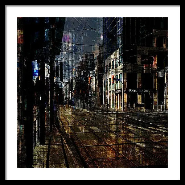 As The Sun Goes Down - Framed Print