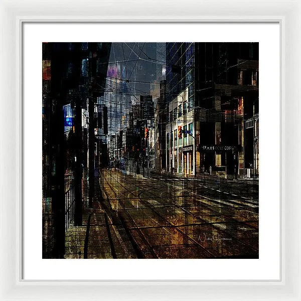 As The Sun Goes Down - Framed Print